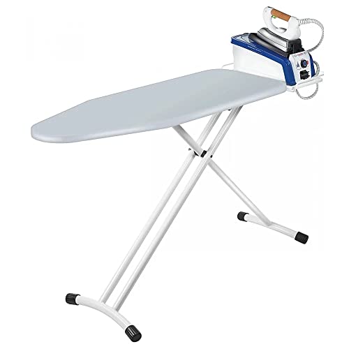 Polti Vaporella Essential, ironing board, 122 x 43.5cm ironing surface, adjustable height, grey, white - Image 3