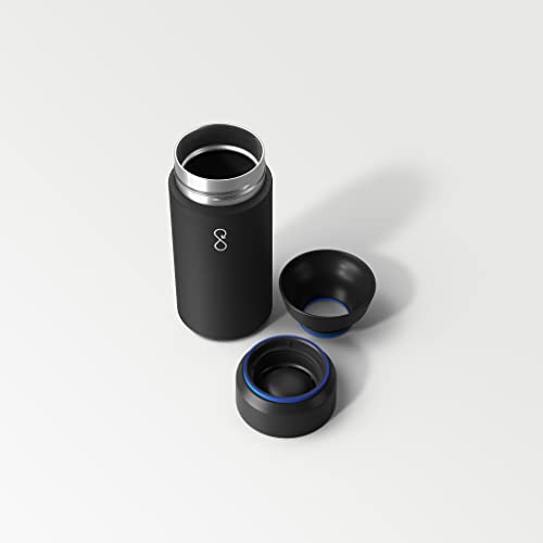 Ocean Bottle Brew Flask 350ml, Obsidian Black, 350 ml - Image 2
