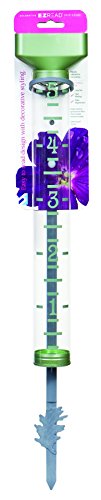 Headwind 8200582GRN Decorative EZ Read Rain Gauge, Garden Green