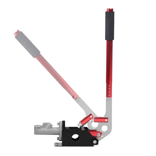 Freno de mano hidráulico Fly Off, freno de mano universal, freno de mano de deriva horizontal vertical hidráulico, freno de mano para Drift Auto Frontcar Performance Stunts, rally, rojo