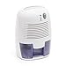 Deumidificatore con cella di Peltier serbatoio da 0,5l max 20m², bianco, spegnimento automatico