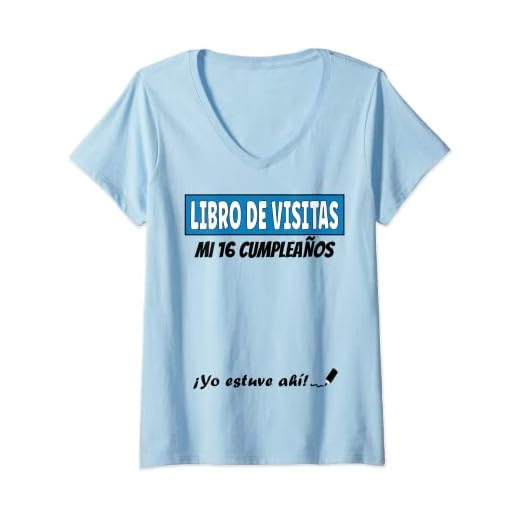 Mujer Libro De Visitas - 16 Años Cumpleaños Divertido Regalo 2005 Camiseta Cuello V