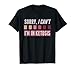 Keto T Shirt "Sorry, I Can't, I'm in Ketosis" - Men & Women T-Shirt