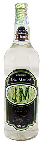Cachaça Joao Mendes Prata 970Ml