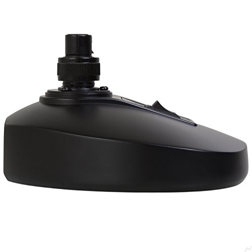 Lyxpro Xbm-8 Microphone Desktop Base With Built-In Xlr Socket For Podium & Gooseneck Microphones Anti-Slip Table Top Base On/Off Switch #TOP1