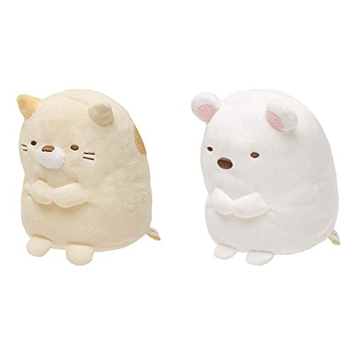 すみっコぐらし ぬいぐるみ ねこ & ぬいぐるみ しろくま【セット買い】