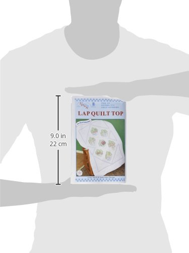 Amazon.com: Jack Dempsey Stamped White Lap Quilt Top, 40-Inch by