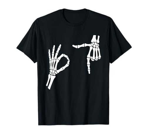 67 Skeleton Funny Six Seven Meme Gen Alpha Slang Halloween T-Shirt