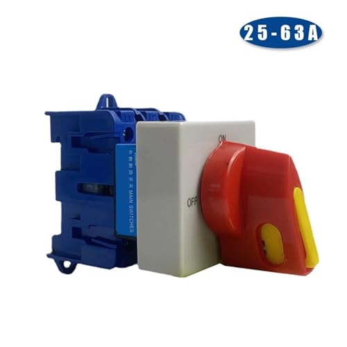 Interrupteur d'isolateur LW30 3P 25A pour coupure circuit triphasé YMD11-C - 4