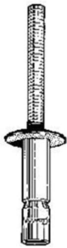 Monobolt 1/4 Dia .080/.375 Grip Aluminum (25 Count)