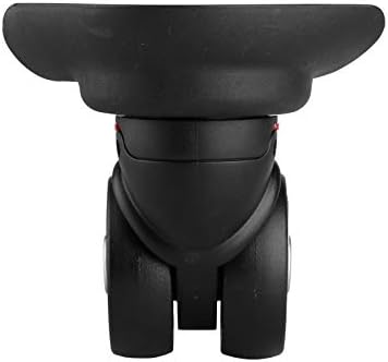 Bagaglio ruote Trolley universale di ricambio ruota accessori di riparazione mute valigia ruote bagagli e accessori ruote (Colore : W068(4 Wheels) Black)