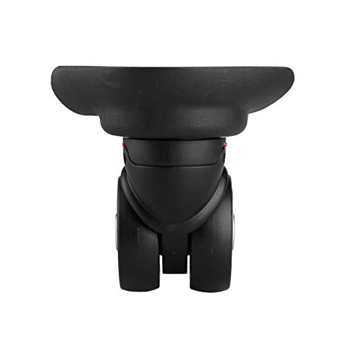 Bagaglio ruote Trolley universale di ricambio ruota accessori di riparazione mute valigia ruote bagagli e accessori ruote (Colore : W068(4 Wheels) Black)