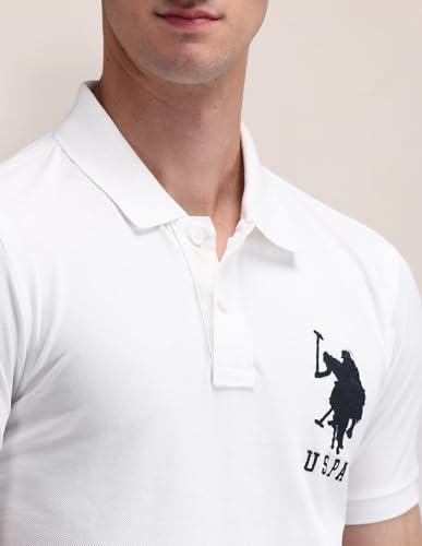 Image of Solid Slim Fit Polo Shirt