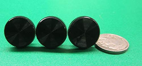 18-8 SS Plastic Head Knurled Thumb Screws FT 1/4-28 x .625" Length, 10 Pack