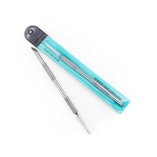 2-in-1 Manicure Cuticle Pusher Tool Stainless Steel Durable Pedicure Manicure Tools for Fingernails Toenails - Image 6