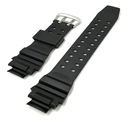 Bracelet de rechange en silicone for montre Casio G-Shock GA-1000/1100 GW-4000/A1100 G-1400, étanche, sport (noir)