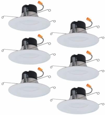 Cooper Lighting 117209 0.83 in. LED Retrofit Trim - Case of 6
