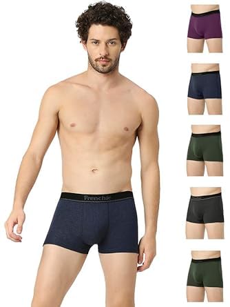 frenchie Men's Cotton Regular Fit Solid Trunks-picture-30