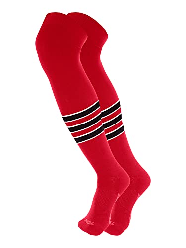 Image of TCK USA Made Over-the-Knee Socks for Baseball, Softball, & Football | Performance Athletic Socks for Boys, Girls, Men & Women