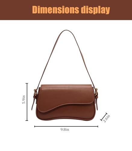 Image of PU Leather Tote Bag for Women with 2 Removable Straps and Zipper Closure