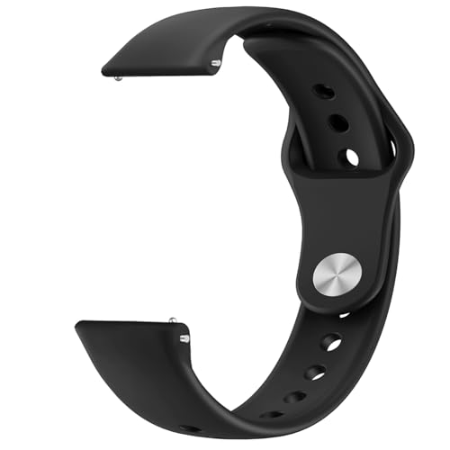 Issinlky Bracelet en silicone souple pour Veryfitpro ID205L, bracelet sport 19 mm pour montre connectée GRV FC1 IDW15 ID205S ID205G ID215G ID216 ID205L YM205L...