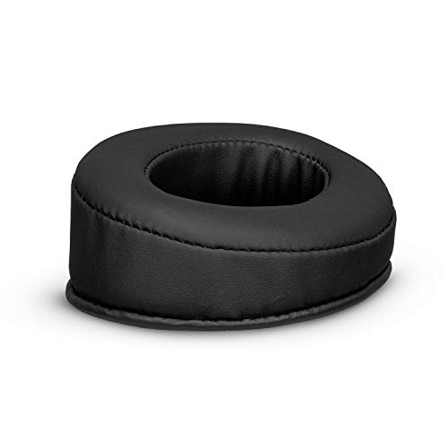 Image of Brainwavz Angled Earpads for Cloud Alpha, HyperX, ATH M50X, M50BT, Turtle Beach & More | Extra Thick Memory Foam Ear Pads for Comfort, PU Black