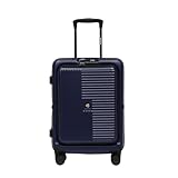 Global DRT Maleta de mano plegable de 20 pulgadas, maleta rígida ligera y expandible con ruedas giratorias, bloqueo TSA, aprobada por aerolíneas, bolsa de viaje resistente al agua y a los impactos