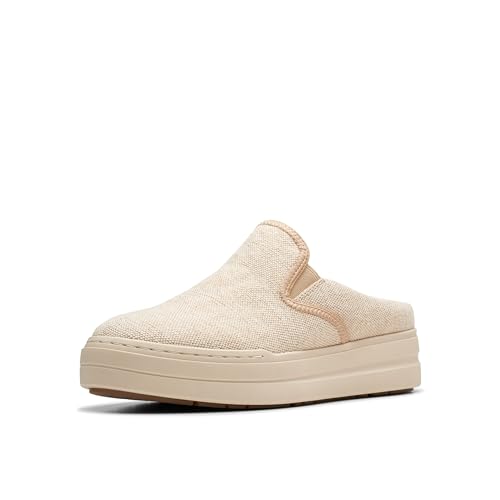 Clarks CloudSteppers Women's Audreigh Cove, Natural Textile, 5 Medium US - image 1