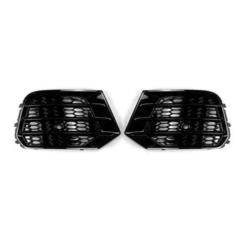 capó delantero parrilla Cubierta De Luz Antiniebla Para Automóvil Parachoques Delantero Para Q3 2016-2018(Style2)