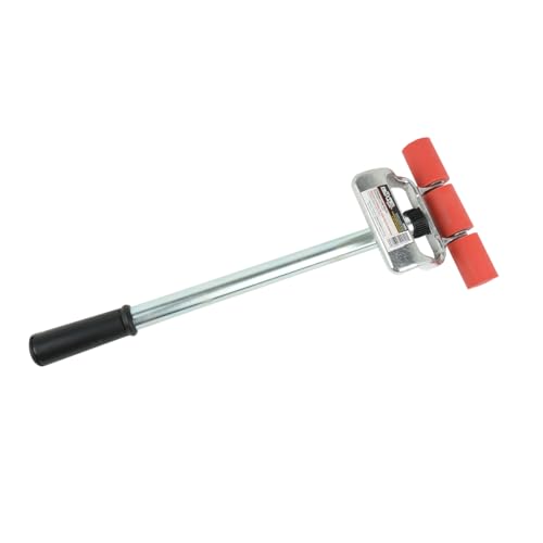 Tooltech Extendible Floor Roller 17"–27" – Heavy-Duty Laminate & Vinyl Flooring Roller with Non-Marking Wheels, Dual Handles, and Comfort Grip for Carpet, Linoleum & Wall Coverings by ToolTech - Used condition - CA$30.58