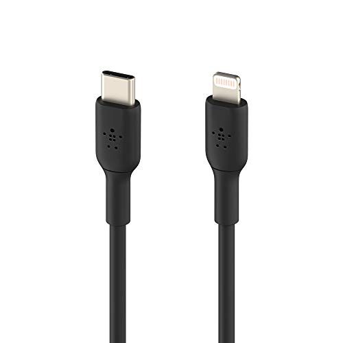 Belkin Cavo Da USB-C A Lightning (Cavo Di Ricarica Rapida Per Iphone 14 O Versioni Precedenti), Boost Charge Cavo USB-C Per Iphone Certificato Mfi (Nero, 2 M) - 4