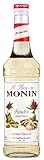 Monin Pistache (s/alcohol). Acompañado de frutas.