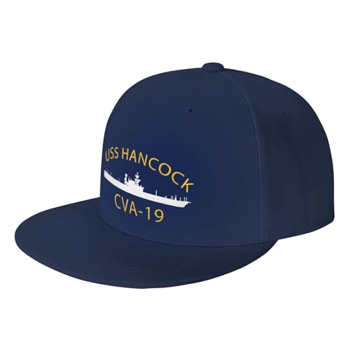 USS Hancock Cva-19 Outdoor Baseball Hat Flat Hat2