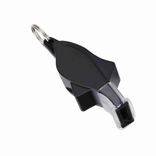 Silbato árbitro forma delfín sonido claro con cordón miniatura 1