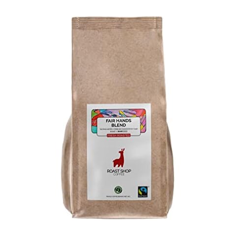 Fair Hands Coffee Beans 1kg, Climate Positive Hand Roasted Fair Trade High Grade Arabica, We Plant Trees Cover