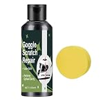 Helmet Scratch Remover – 100ml Goggles Repair Wax | Motorcycle Lens Cleaner – Anti Scratch Restore Compound For Visor Helmet Glass Clear Shine Protection With Sponge Use