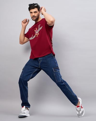 Image of ADBUCKS Men's Loose low Rise Jeans