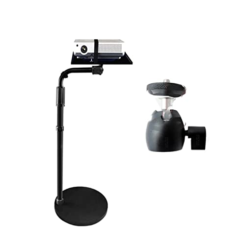 Image of PMA-T6-85160II-P 5KG 850-1400MM Projector Monopod Stand Laptop Floor Holder Height Adjustable with Tray 39x28.5cm(PMA-T6-85160-P)