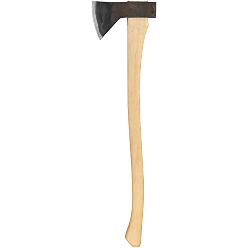Council Tool Hudson Bay Camp Axe; 28″ Curved Wooden Handle Sport Utility Finish