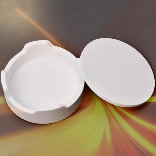 Kit de crisol de disco sinterizado de circonio redondo de alta densidad 95x35mm