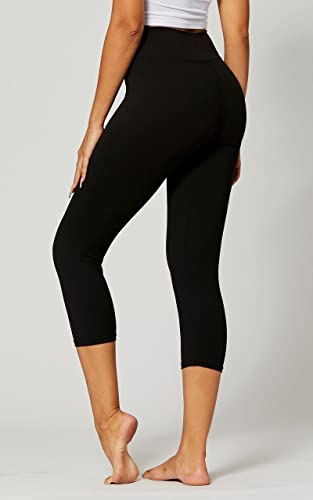 Image of Conceited High Waist Leggings in Shorts, Capri and Full Length - Buttery Soft - 3 inch High Waistband - Regular and Plus Size
