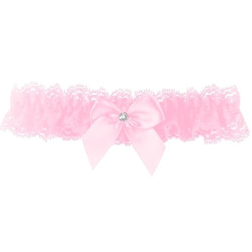 Image of Blue Garters for Bride Wedding Garter Set for Bride Bridal Garter Leg Thigh Blue