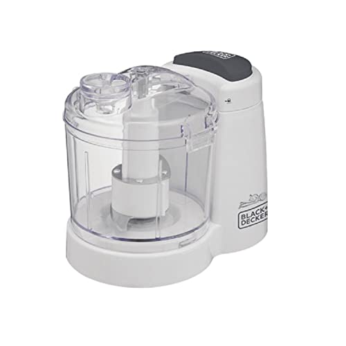 BLACK+DECKER Processador de Alimentos, Mini Processador com Função Pulsar, Abertura na Tampa e Trava de Segurança, Potência 120W, Modelo MP120BR, 220V