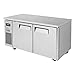 60in Undercounter Freezer 2 Door Side Mount