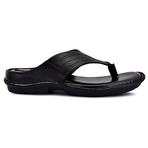Men's Original Leather Cushioned Slipper | Thong Sandals for Men |