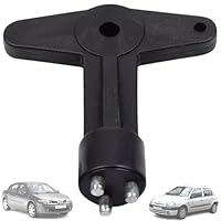 Twowinds Radkappe Schlüssel Kompatibel mit Renault Clio Espace Kangoo Megane Opel 7700422600 Diebstahlsicherung Sicherheit