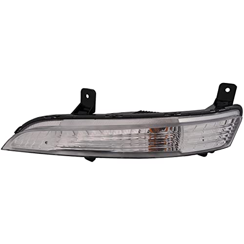 HEADLIGHTSDEPOT Front Signal Light Compatible With Chevy Traverse 13-17 CAPA Certified Driver Signal Lamp