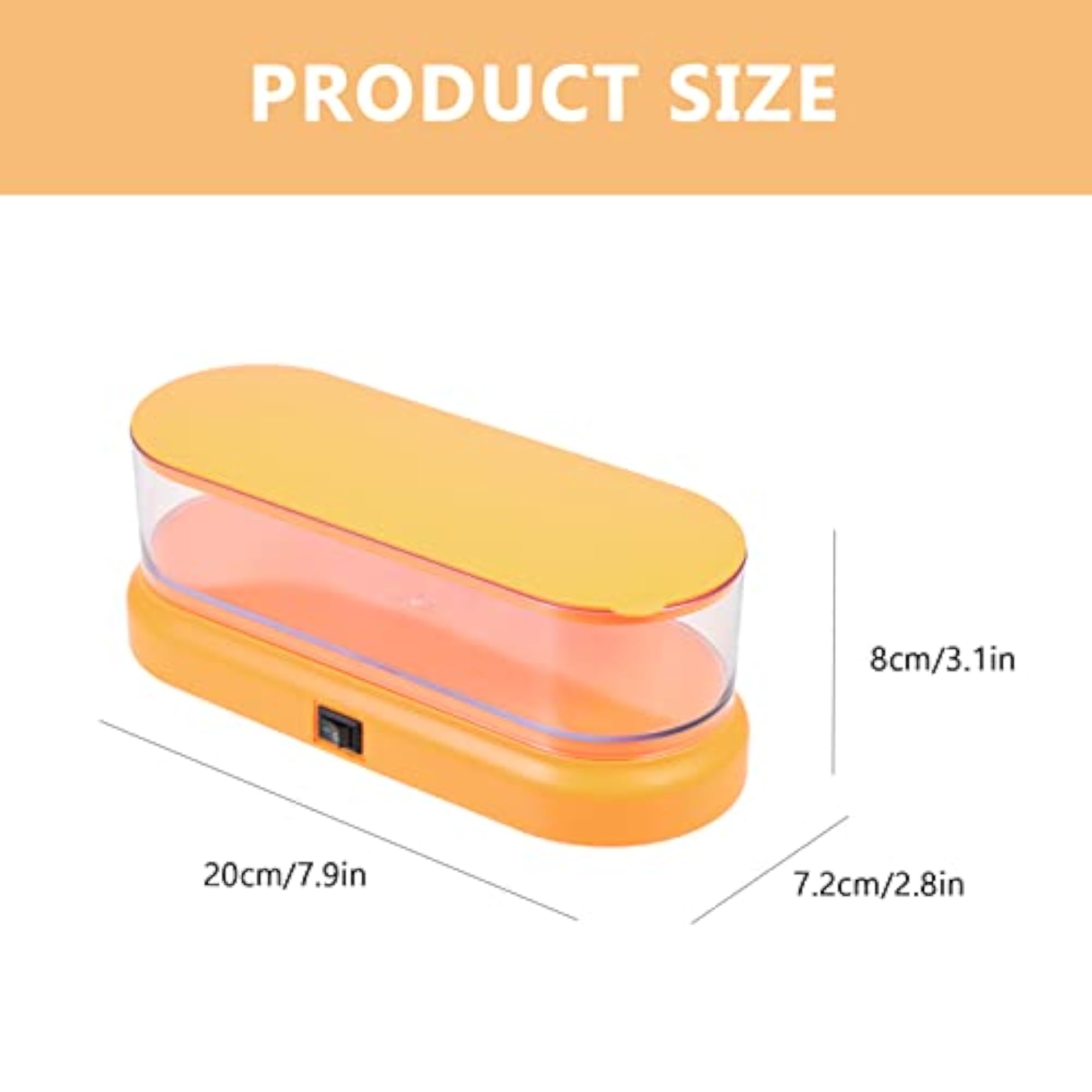 Jewelry Washer Clean Box for Rings & Necklaces