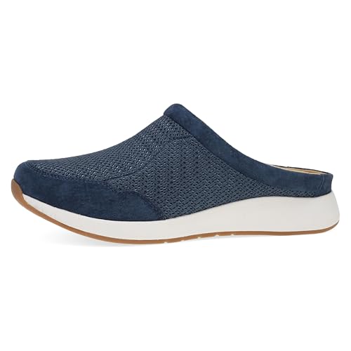 Image of Dansko Claudia Women's Backless Sneaker - Slip-On Casual Shoe with Removable Footbed, Comfortable for All-Day Casual Outings & Travel Friendly Weekend Casual