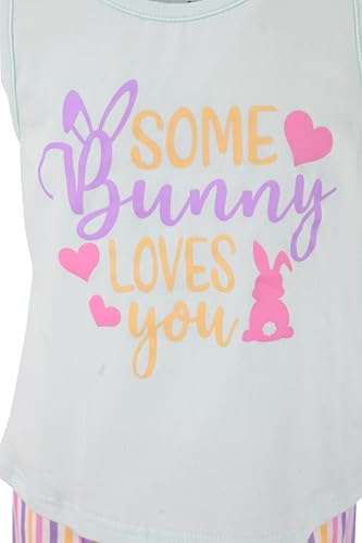 Image of Unique Baby Girls Toddler Big Kid Sleeveless Tank with Pom Pom 2pc Shorts Set Outfit